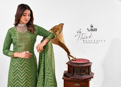 Pastel by Naari pure muslin minakari jacquard unstitched salwar kameez catalogue at wholesale price   salwar kameez catalogs