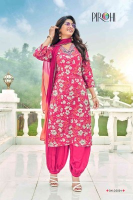 Pirohi By Rajavir Mahek Vol 1 Premium Collection Readymade Afghani Salwar Suits catalogue wholesaler  kurtis catalogs