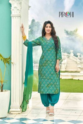 Pirohi By Rajavir Mahek Vol 1 Premium Collection Readymade Afghani Salwar Suits catalogue wholesaler  kurtis catalogs