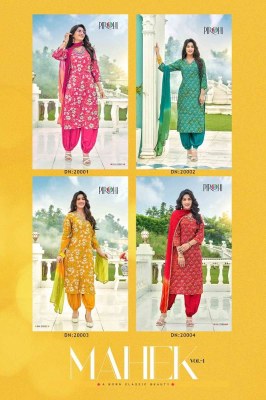 Pirohi By Rajavir Mahek Vol 1 Premium Collection Readymade Afghani Salwar Suits catalogue wholesaler  kurtis catalogs