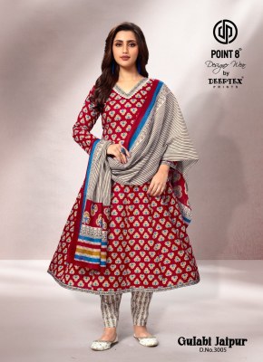 Point 8 By Deeptex Gulabi Jaipur Vol 3 Readymade Anarkali Kurti Pant With Dupatta  Wholesale Price  readymade suit catalogs