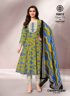 Point 8 By Deeptex Gulabi Jaipur Vol 3 Readymade Anarkali Kurti Pant With Dupatta  Wholesale Price  readymade suit catalogs
