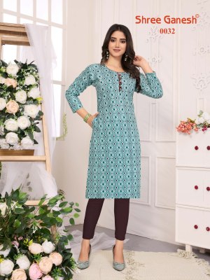 Pragya vol 4 by Shree Ganesh reyon cotton printed  with pocket kurti catalogue at affordable rate kurtis catalogs