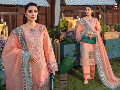 Premium lwan 24-2  by Rangrasiya pure cotton embroidered dress material catalogue salwar kameez catalogs