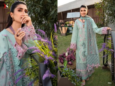 Premium lwan 24-2  by Rangrasiya pure cotton embroidered dress material catalogue salwar kameez catalogs