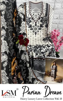 Prian Dream vol 13 by LSM Galleria Heavy Luxury Lawn Cotton Pakistani suit collection pakistani suit catalogs