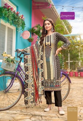 Rianna by ramgmaya fancy kurti bottom and dupatta catalogue at affordable rate readymade suit catalogs