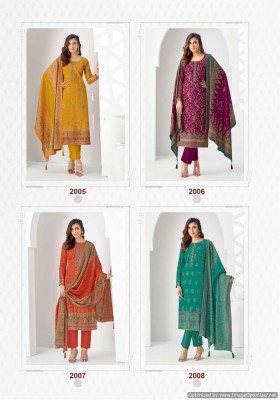 Pushpa vol 2 by Suryajyoti modal dishcharge print unstitched dress material catalogue at low rate salwar kameez catalogs