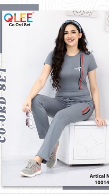 Qlee lunch fancy and comfortable night suite catalogue at wholesale price night wear catalogs