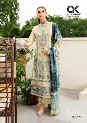 Queen court vol 6 by Al Karam pure cambric unstitched dress material catalogue at affordable rate Al Karam Lawn Collection 