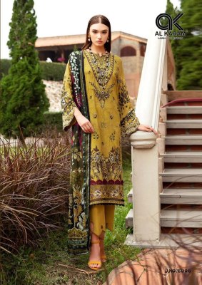 Queen court vol 6 by Al Karam pure cambric unstitched dress material catalogue at affordable rate salwar kameez catalogs