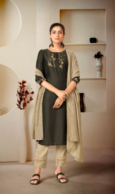 R T by Mascara chinon silk kurti with bottom and dupatta catalogue at wholesale price readymade suit catalogs