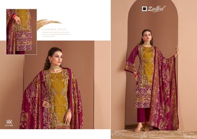 Raabta vol 3 by Zulfat Pure Jam Cotton Designer Unstitched dress material   salwar kameez catalogs