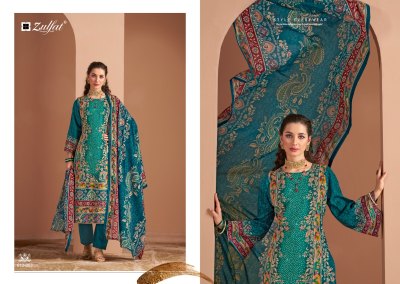 Raabta vol 3 by Zulfat Pure Jam Cotton Designer Unstitched dress material   salwar kameez catalogs