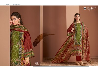 Raabta vol 3 by Zulfat Pure Jam Cotton Designer Unstitched dress material   salwar kameez catalogs