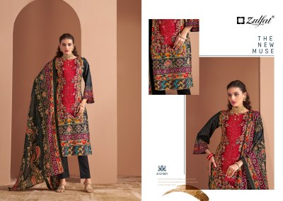 Raabta vol 3 by Zulfat Pure Jam Cotton Designer Unstitched dress material   salwar kameez catalogs