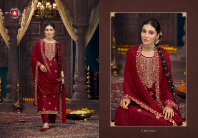 Raag by Triple a fancy embroidered designer dess material catalogue at amaviexpo salwar kameez catalogs