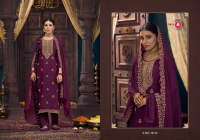 Raag by Triple a fancy embroidered designer dess material catalogue at amaviexpo salwar kameez catalogs