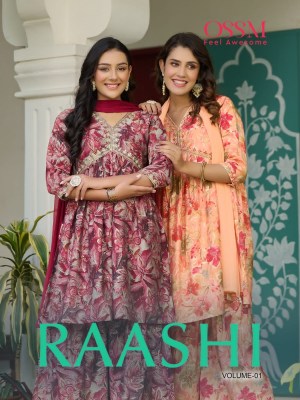 Raashi premium chanderi modal foil print kurtis kurtis catalogs