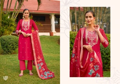 Rachita SBS Fashion  Top Pant And Dupatta Chanderi Digital Jaycard With Work kurti pant with dupatta Catalogs