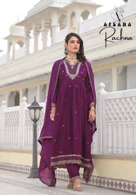 Rachna 2 by Afsana DN2119 fancy embroidered readymade suit catalogue  Afsana Suits Catalogue 