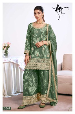 Radha Trendz Zeel Party Wear Premium Chinon Suit with Digital Print Bottom And Organza Dupatta Wholesale kurtis catalogs
