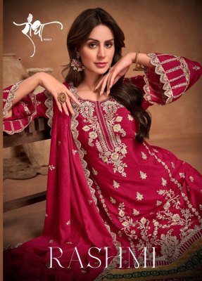 Radha Trendz by Rashmi heavy embroidered designer fancy sharara suit catalogue