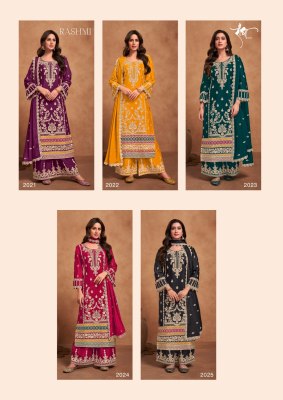 Radha Trendz by Rashmi heavy embroidered designer fancy sharara suit catalogue fancy sharara suit Catalogs