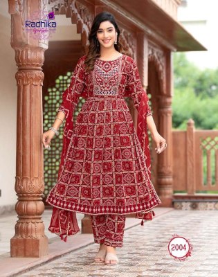 Radhika Life Style Parampara vol 2 nyra cut 3pice Kurti catalogue manufacture  kurtis catalogs