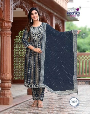 Radhika Life Style Parampara vol 2 nyra cut 3pice Kurti catalogue manufacture  kurtis catalogs