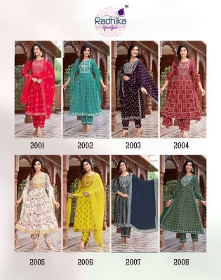 Radhika Life Style Parampara vol 2 nyra cut 3pice Kurti catalogue manufacture  kurtis catalogs