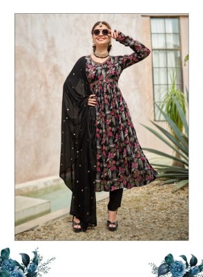 Radhika Life style by Femina vol 1 pure heavy chinon printed readymade kurti pant and dupatta catalogue  readymade suit catalogs