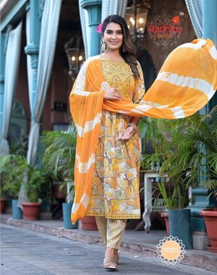 Radhika Lifestyle Resham Vol 1 Nyra Cut Wholesale Kurti catalogue Surat  kurtis catalogs