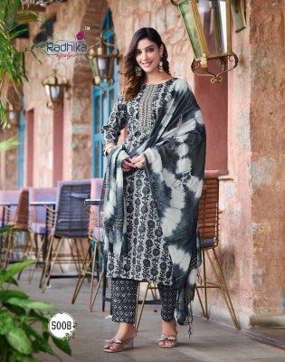 Radhika Lifestyle Seerat Vol 5 Kurti Pant Dupatta Set Wholesale Kurti Catalogue  kurtis catalogs