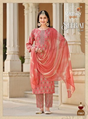 Radhika Lifestyle by Seerat vol 7 reyon embroidered printed readymade suit catalogue at low rate readymade suit catalogs