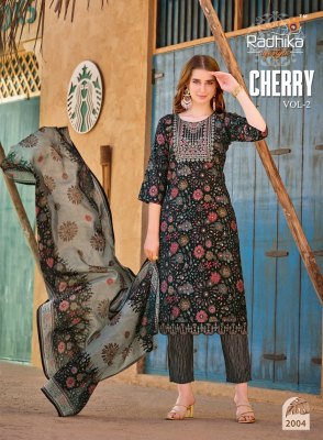 Radhika Lifestyle by cherry vol 2 fancy modal muslin printed kurti pant and dupatta catalogue readymade suit catalogs