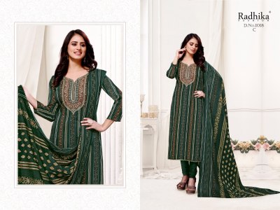 Radhika by Azara pure jam cotton printed unstitched dress material catalogue salwar kameez catalogs