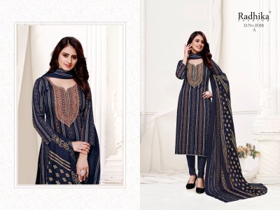 Radhika by Azara pure jam cotton printed unstitched dress material catalogue salwar kameez catalogs