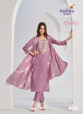 Radhika lifestyle by Cotton culture vol 1 fancy embroidered  readymade suit catalogue at low rate readymade suit catalogs