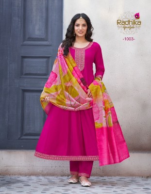 Radhika lifestyle by GUlmohar vol 1 designer anarkali suit catalogue at amaviexpo readymade suit catalogs