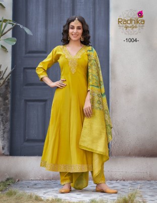 Radhika lifestyle by GUlmohar vol 1 designer anarkali suit catalogue at amaviexpo readymade suit catalogs