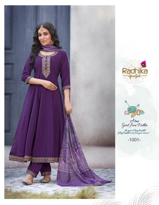 Radhika lifestyle by GUlmohar vol 1 designer anarkali suit catalogue at amaviexpo readymade suit catalogs