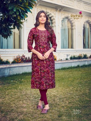 Radhika lifestyle by charming vol 3 modal chanderi kurti catalogue at affordable rate  kurtis catalogs