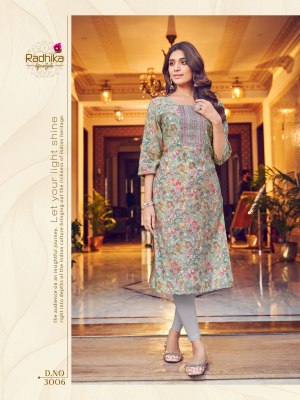 Radhika lifestyle by charming vol 3 modal chanderi kurti catalogue at affordable rate  kurtis catalogs