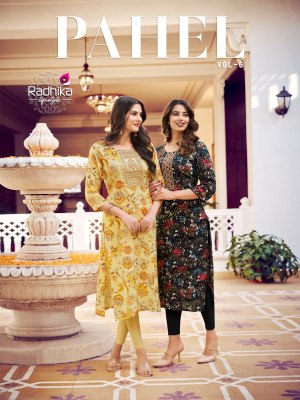 Radhika lifestyle by pahel vol 6 reyon liva approved printed kurti catalogue at wholesale rate Radhika Lifestyle