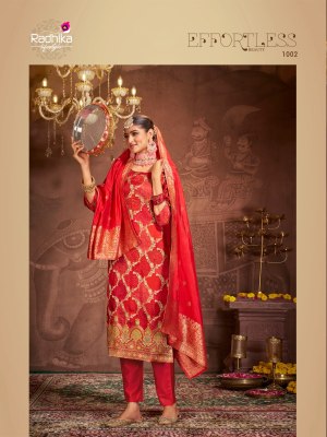 Radhika lifestyle by utsav vol 1 dola silk designer readymade suit catalogue at wholsale rate kurtis catalogs