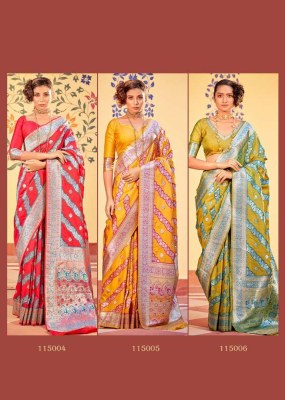 Rajpath Fabrics new launch Stuti Silk Pure Banarasi Silk saree wholesalers exporter in India  sarees catalogs