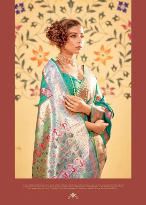 Rajpath Fabrics new launch Stuti Silk Pure Banarasi Silk saree wholesalers exporter in India  sarees catalogs