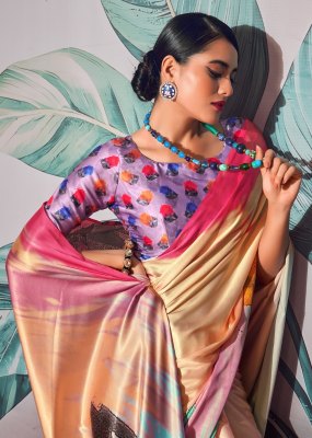 Rajpath fabric by patang sattin crape with digital printed saree catalog  directly from wholesale rate sarees catalogs