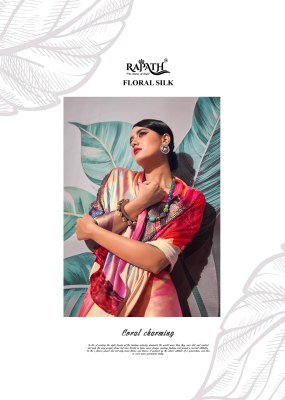 Rajpath fabric by patang sattin crape with digital printed saree catalog  directly from wholesale rate sarees catalogs